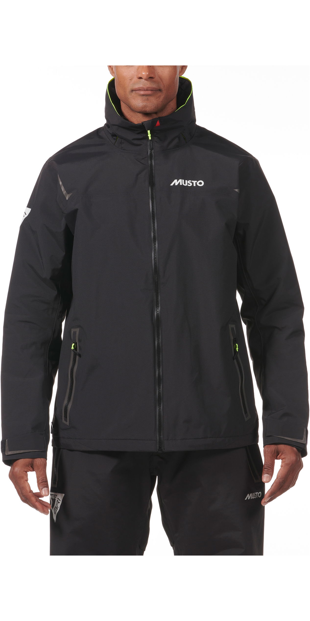 2024 Musto Mens BR1 Solent Sailing Jacket 82400 Black